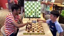 9-Year-Old Kid Tries To Beat Me in Chess…
