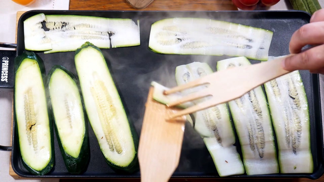 Con un CALABACÍN 🥒😱 preparo estos ROLLITOS rellenos | Solo 3 ingredientes y en 5 MINUTOS