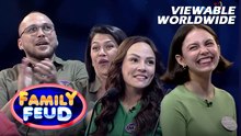 Family Feud: KAYANIN KAYA NG AQUINO FAMILY ANG PRESSURE NG JACKPOT ROUND? (Episode 1032)