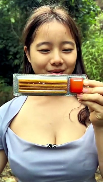 How to eat candy with Chili sauce