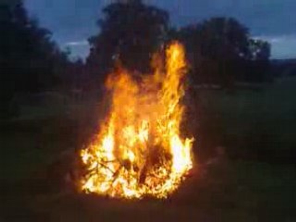 Feu en Mayennes