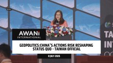 China's actions risk creation of new status quo, Taiwan official says