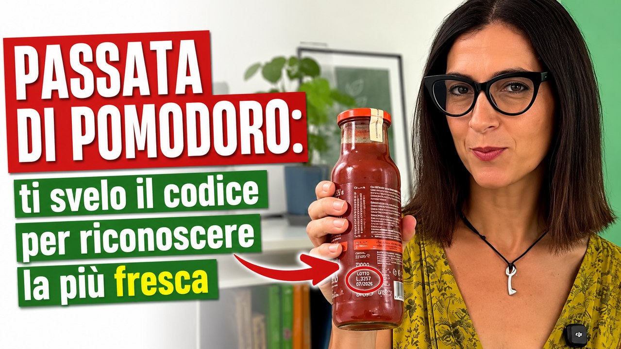 Passata di pomodoro: ti svelo il codice per riconoscere la più fresca