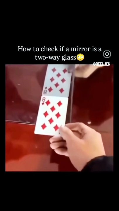 Beware Of Two-way Mirror In Hotels 🏼