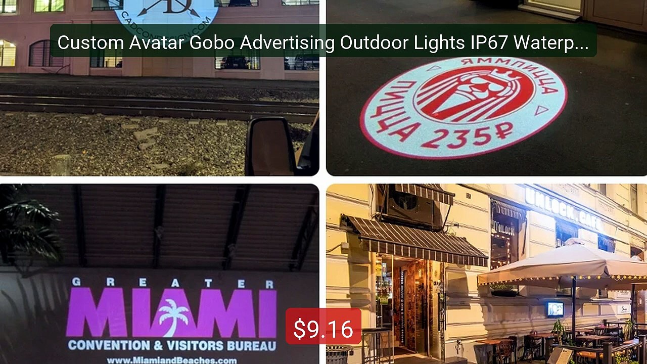 Custom Avatar Gobo Advertising Outdoor Lights IP67 Waterproof ... -- Hot Deal 2026 | Limited Offer!