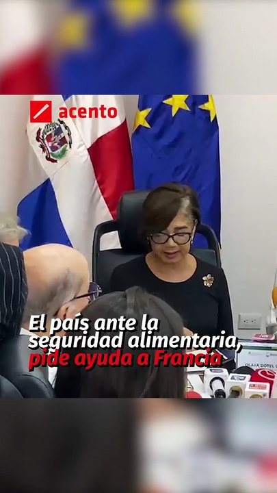 El país ante la seguridad alimentaria, pide ayuda a Francia