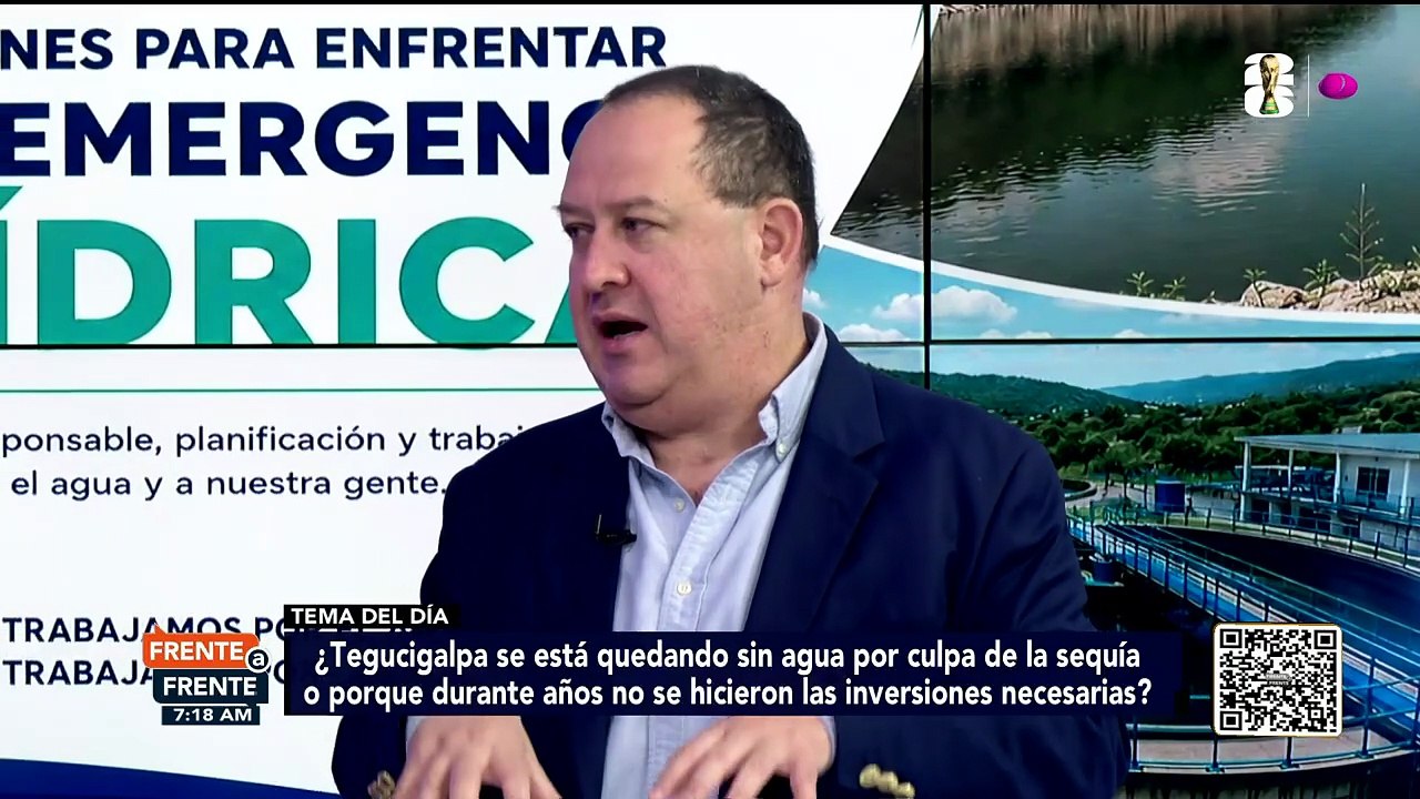 Si distribución funcionara como se debe, la capital tiene agua para 8 días únicamente