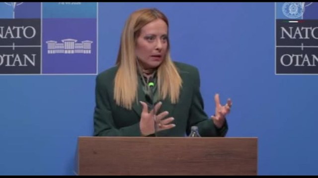Nato, Meloni: non comunicato nessun disimpegno formale truppe Usa