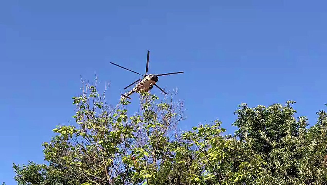 İnegöl'de büyük yangın! Peş peşe helikopter desteği sürüyor