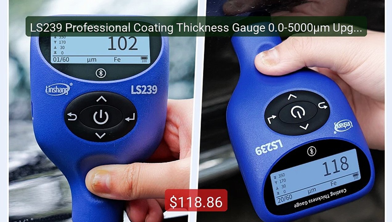 LS239 Professional Coating Thickness Gauge 0.0-5000μm Upgrade ... -- Best Buy 2026 | Great Quality!