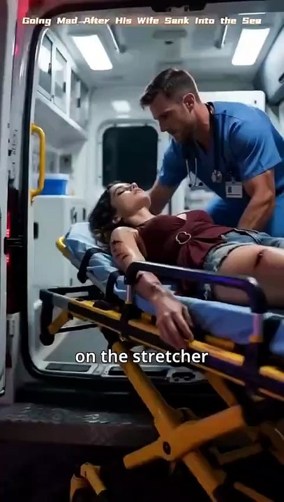 going mad after his wife sank into the sea