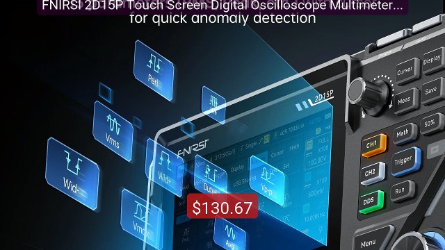 FNIRSI 2D15P Touch Screen Digital Oscilloscope Multimeter Sign... Hot Deal 2026 | Limited Offer!