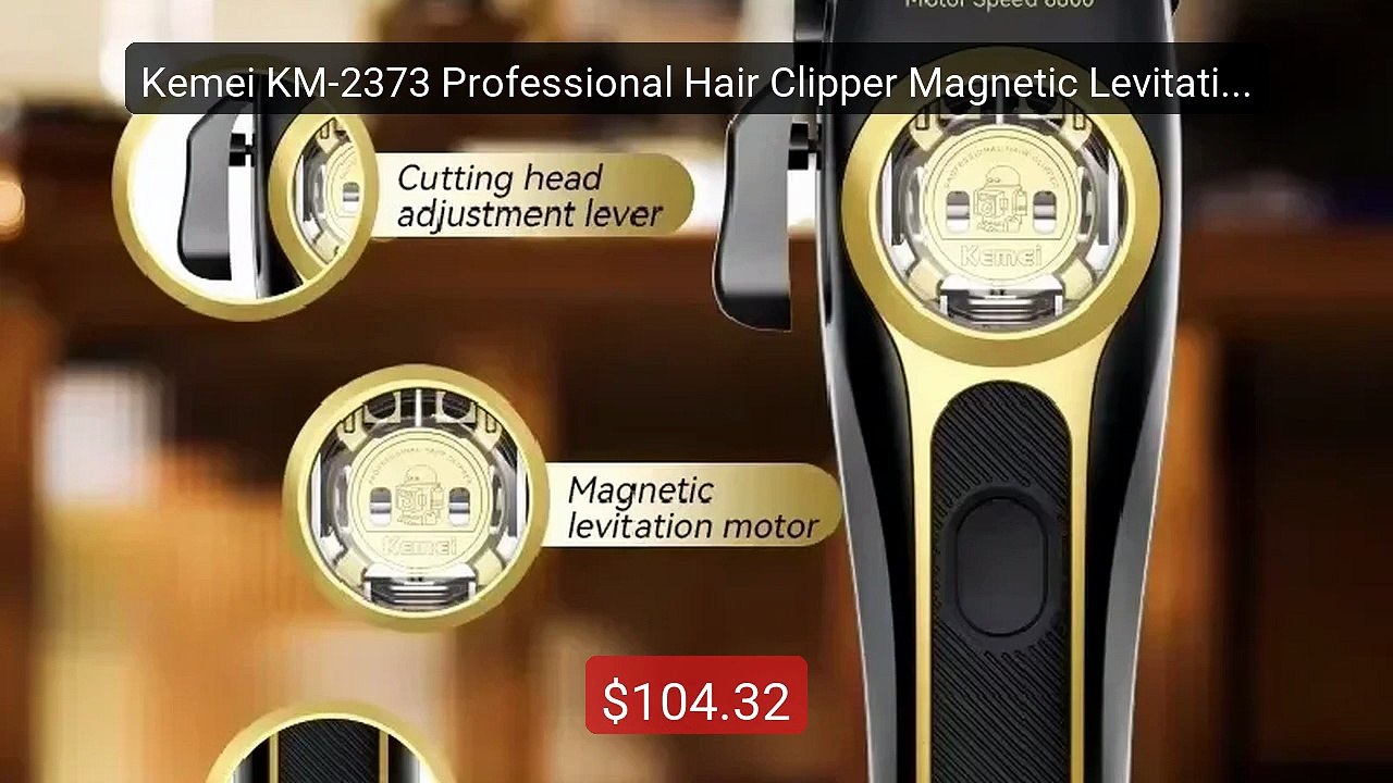 Kemei KM-2373 Professional Hair Clipper Magnetic Levitation... -- Top Pick 2026 | Unbeatable Price!