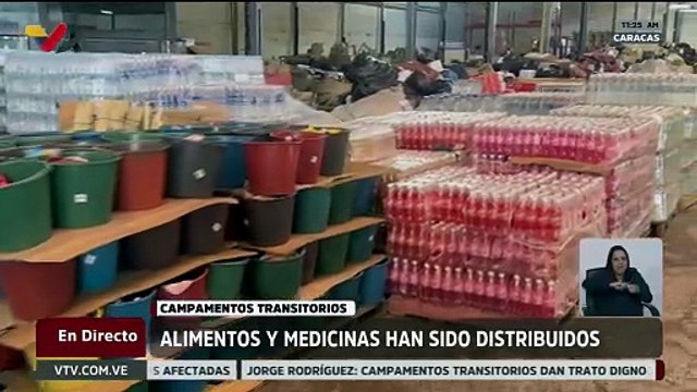 Caracas | Más de 2 mil toneladas de rubros fueron distribuidos a los centros de acopio del país