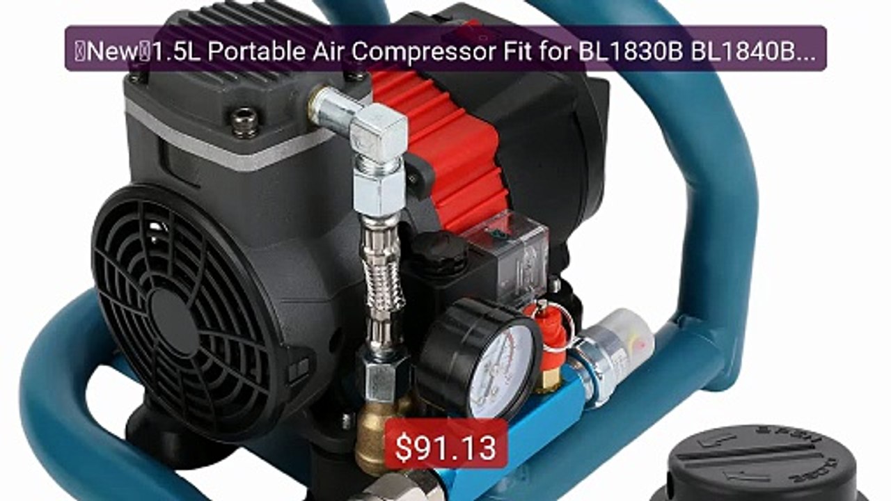【New】1.5L Portable Air Compressor Fit for BL1830B BL1840B BL18... -- Best Buy 2026 | Great Quality!