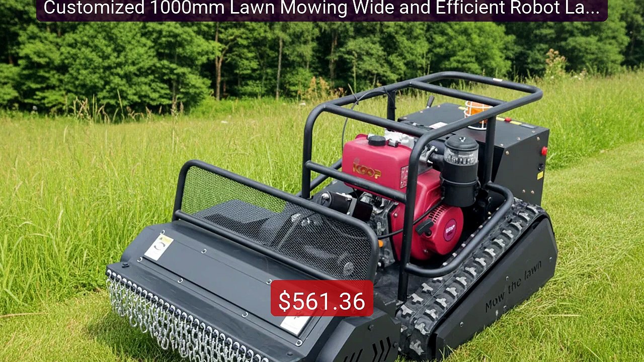 Customized 1000mm Lawn Mowing Wide and Efficien...