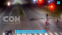 Así un policía de la Federal se defendió y mató a un ladrón en el Camino Centenario