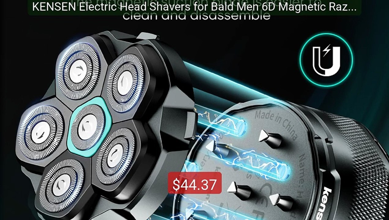 KENSEN Electric Head Shavers for Bald Men 6D Magnetic Razor Beard ... -- Best Deal 2026 | Shop Now!