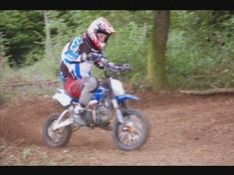 Pit bike roche 3 ! bud racing