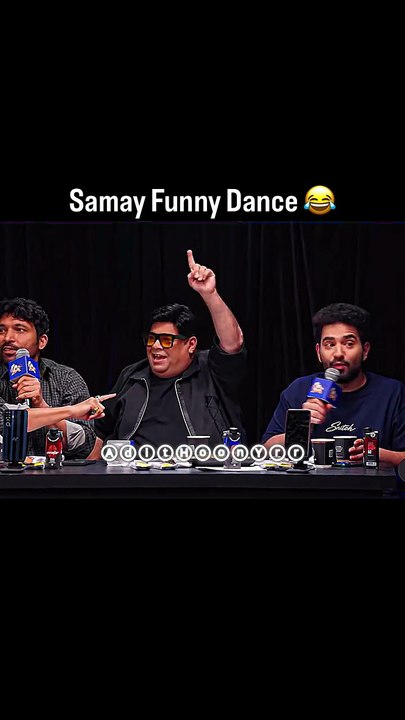 Samay Raina Funny Dance Reaction 😂 | India's Got Latent Epic Moments
