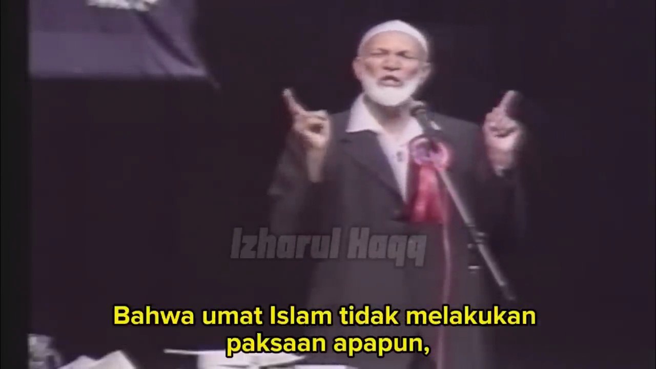 WHEN AHMED DEEDAT TEARING APART HIS DEBATE OPPONENT ANISH SHORROSH! | SUB INDO