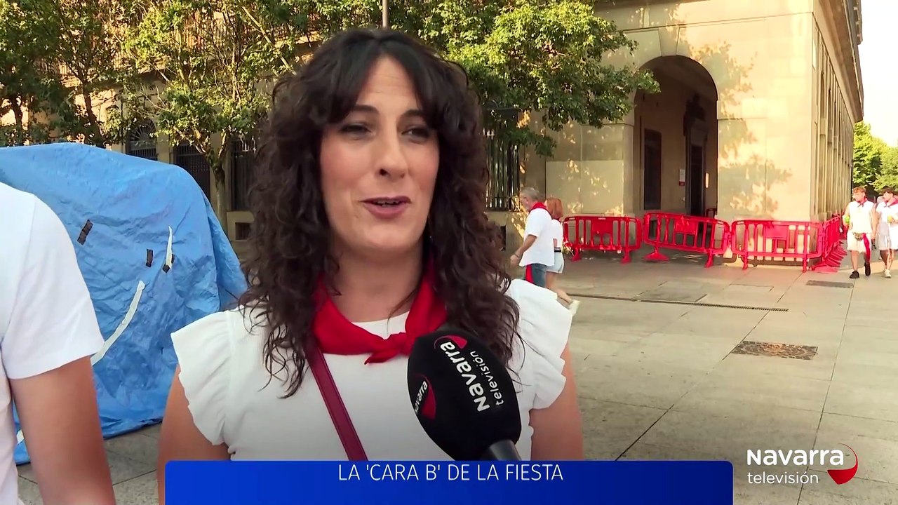 La 'cara b' de las fiestas: la suciedad en las calles