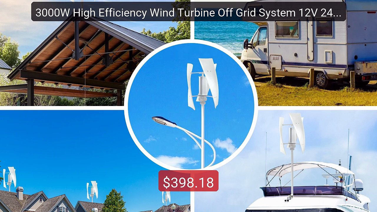 3000W High Efficiency Wind Turbine Off Grid System 12V 24V 48V Out... -- Best Deal 2026 | Shop Now!