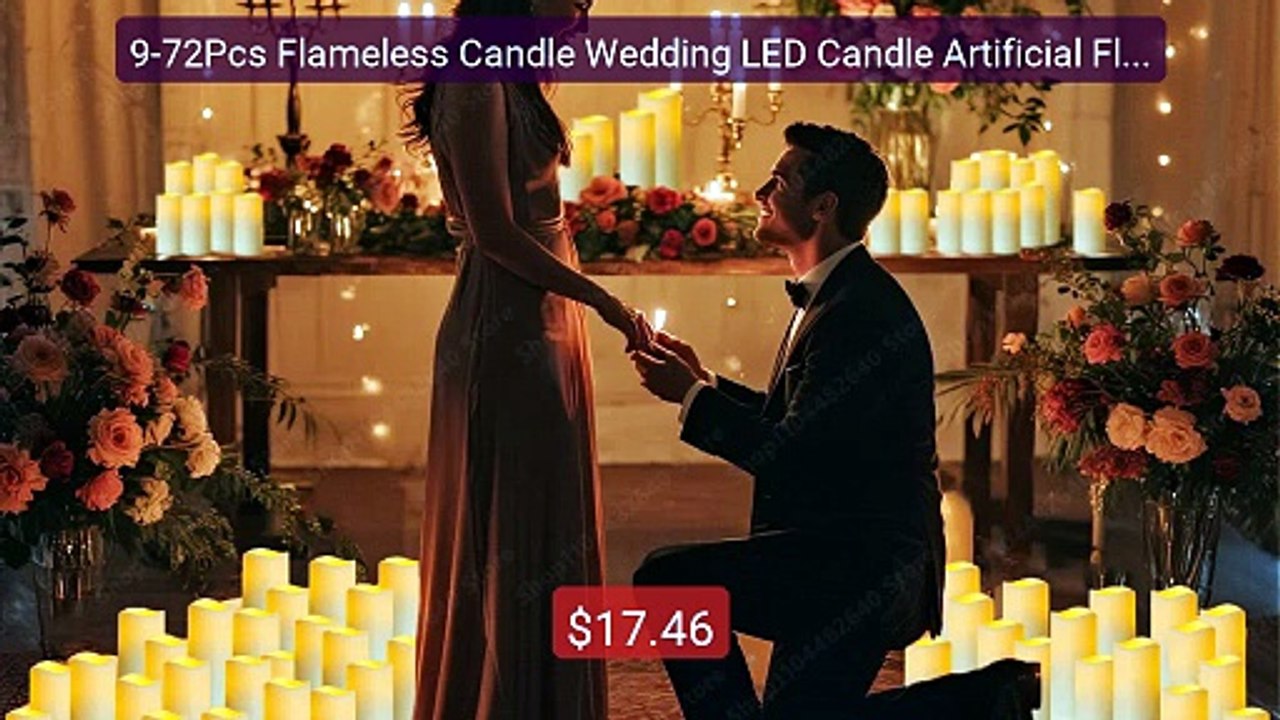 9-72Pcs Flameless Candle Wedding LED Candle Artificial Flickering C... -- Top Rated 2026 | Buy Now!