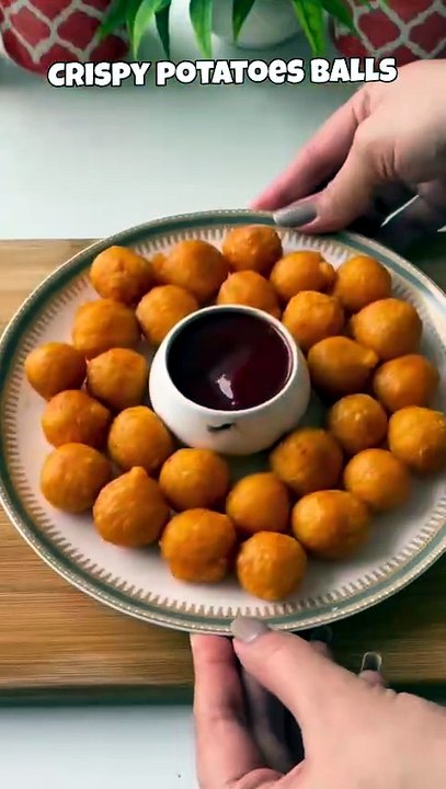 Potato crispy balls #shorts #popular #cooking - Copy