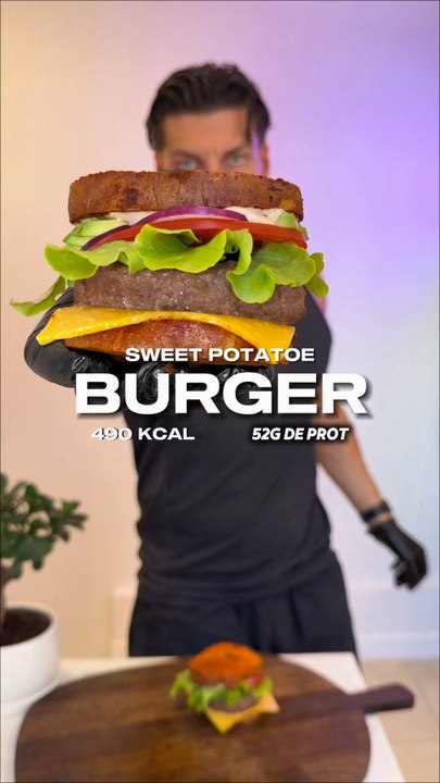 🍠 SWEET POTATOE BURGER 🍔 