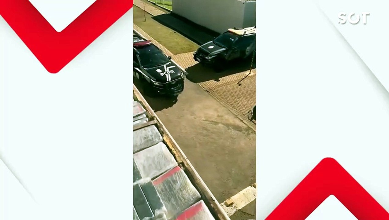 Ação conjunta da PRF e PM apreende cerca de 3 toneladas de maconha em caminhão em Cascavel