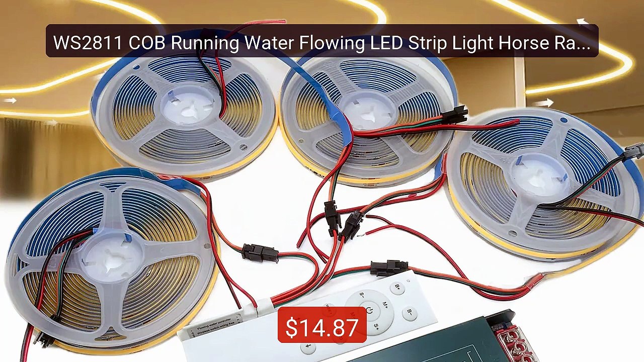 WS2811 COB Running Water Flowing LED Strip Light Horse Race C... -- Amazing Value 2026 | Must Have!