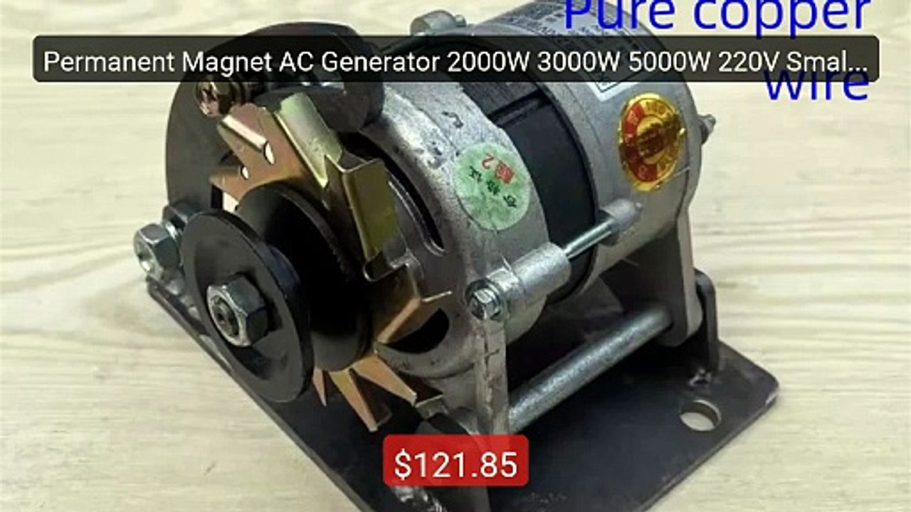 Permanent Magnet AC Generator 2000W 3000W 5000W 220V Small Brushles... -- Top Rated 2026 | Buy Now!
