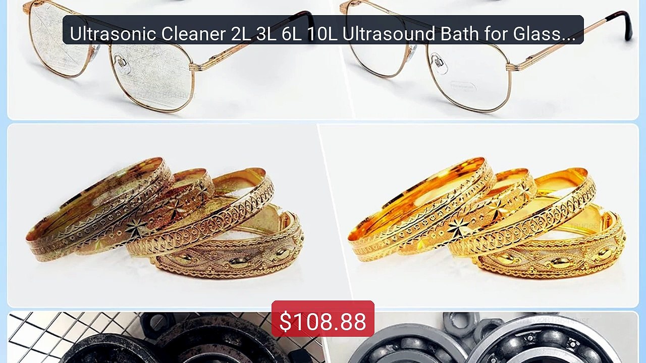 Ultrasonic Cleaner 2L 3L 6L 10L Ultrasound Bath for Glasses Jewelry... -- Top Rated 2026 | Buy Now!