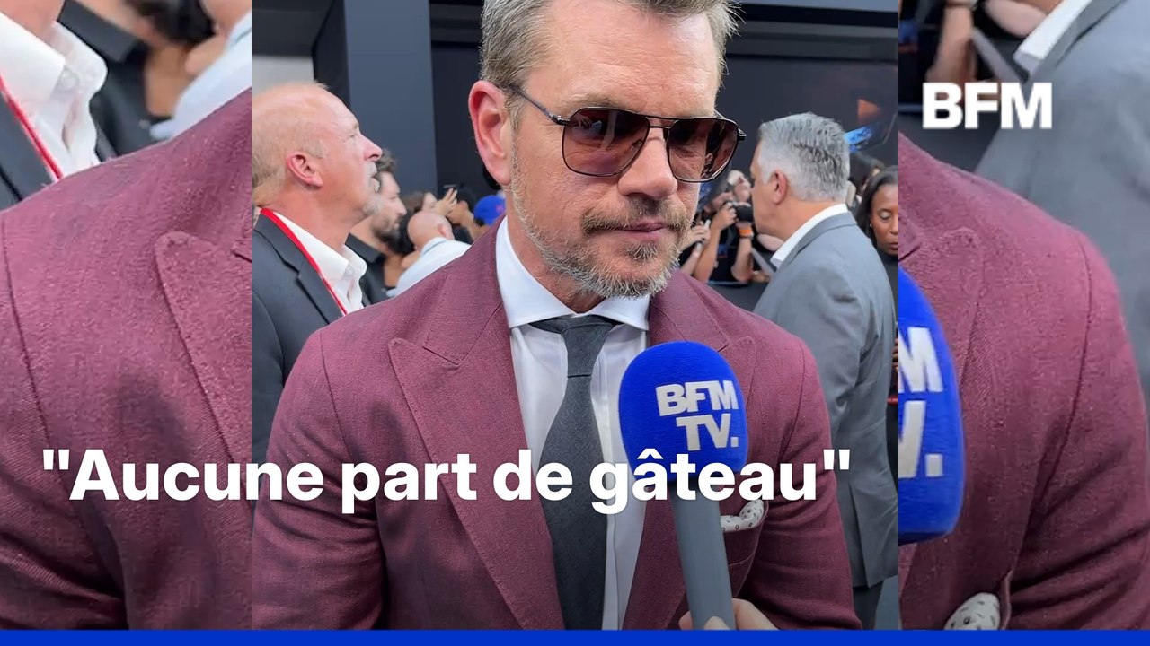 "Aucune part de gâteau": le secret de Matt Damo...