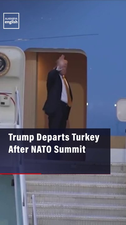 Trump Departs Turkey After NATO Summit