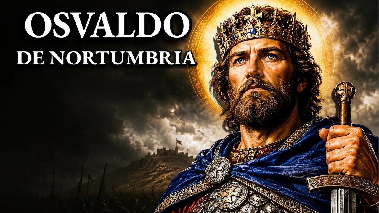 El rey guerrero de la Edad Oscura que terminó siendo santo