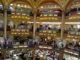 Paris Le Dome des Galeries Lafayettes Boulevard Haussmann