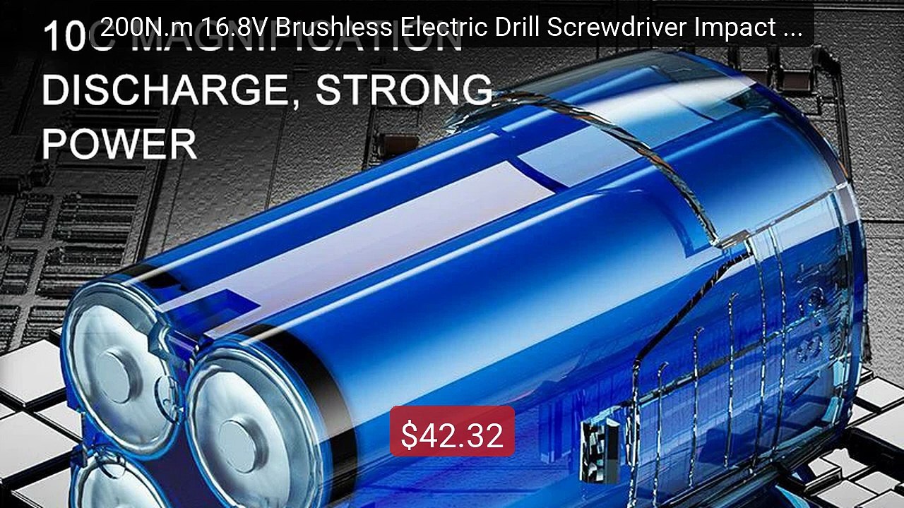 200N.m 16.8V Brushless Electric Drill Screwdriver Impact Drive... -- Hot Deal 2026 | Limited Offer!