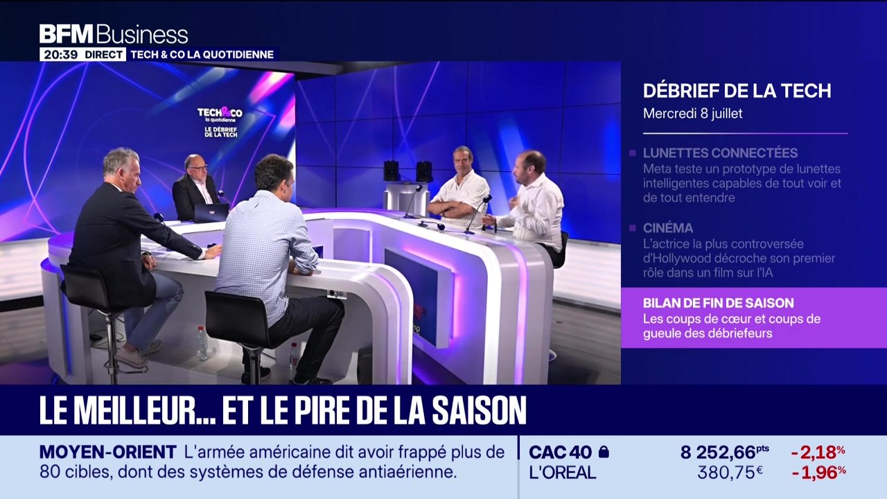 Le Débrief de la tech - Mercredi 8 juillet