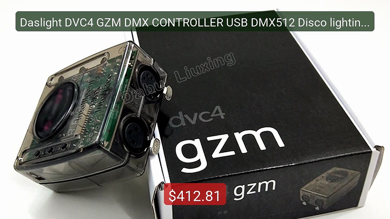 Daslight DVC4 GZM DMX CONTROLLER USB DMX512 Disco lighting fog mach... -- Top Rated 2026 | Buy Now!