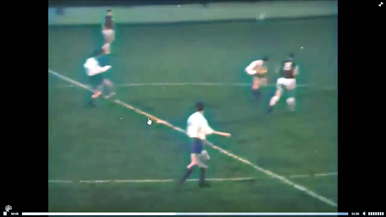 West Ham Utd v Lausanne European C/Winners Cup 3rd Round 2nd leg 23-03-1965