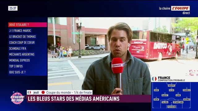 Les Bleus sont les chouchous des Américains à la Coupe du monde - Foot - Coupe du monde 2026 - Bleus