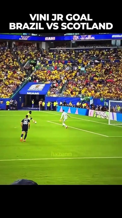 Vini Jr Goal vs Scotland today🔥🤩// FIFA World Cup 2026 🏆