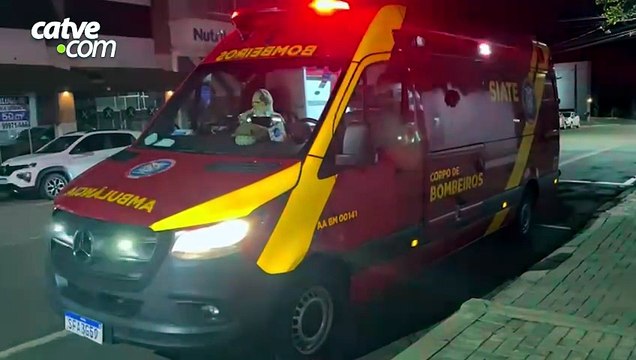 Motociclista fica ferido em batida entre duas motos em Cascavel