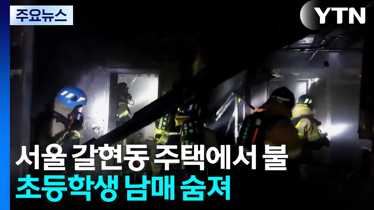 서울 갈현동 주택에서 불...초등학생 남매 숨져 / YTN