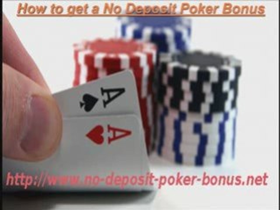 Get No Deposit POker Bonus at Leading Online Poker Rooms