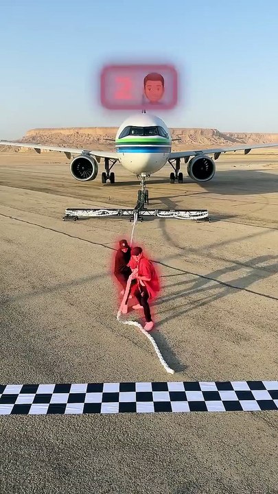 How Many People to Pull a Plane
