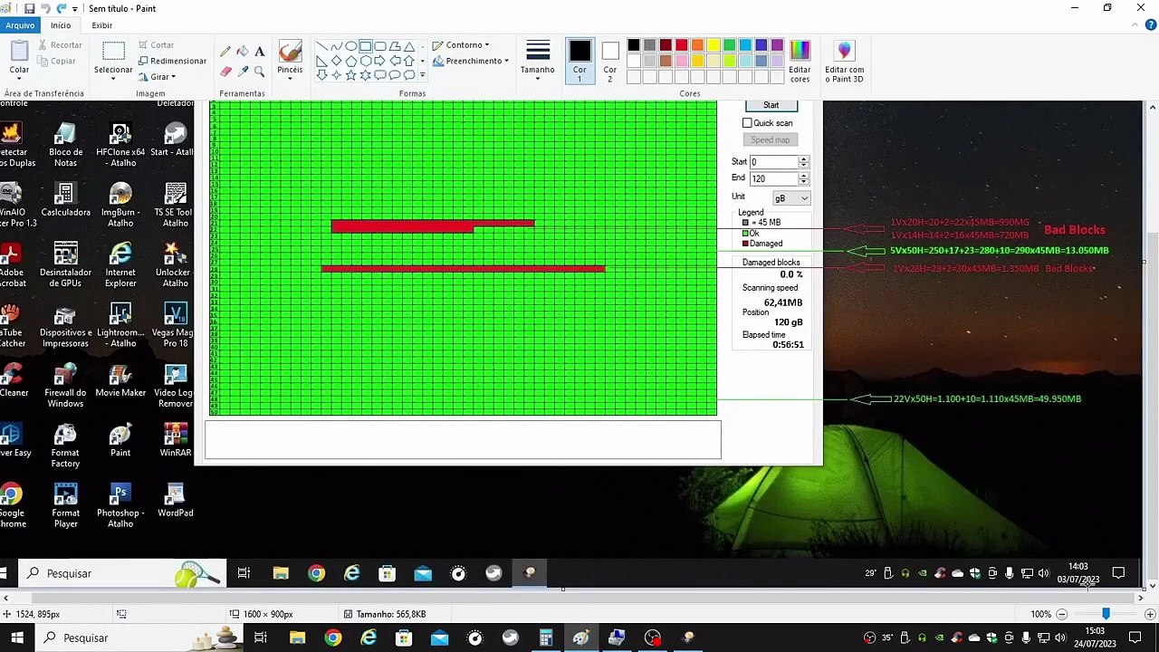 INEDITO!! Aprendam a Isolar Bad Blocks em HDs,  CORRETAMENTE,  tanto no Formato MBR quanto em GPT.