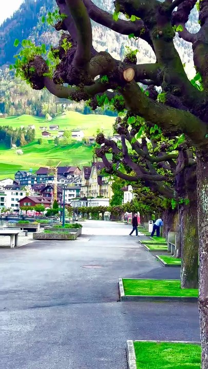(Catchy & Viral): The Most Beautiful Lakeside Town in Switzerland! 🇨🇭😍 #Shorts